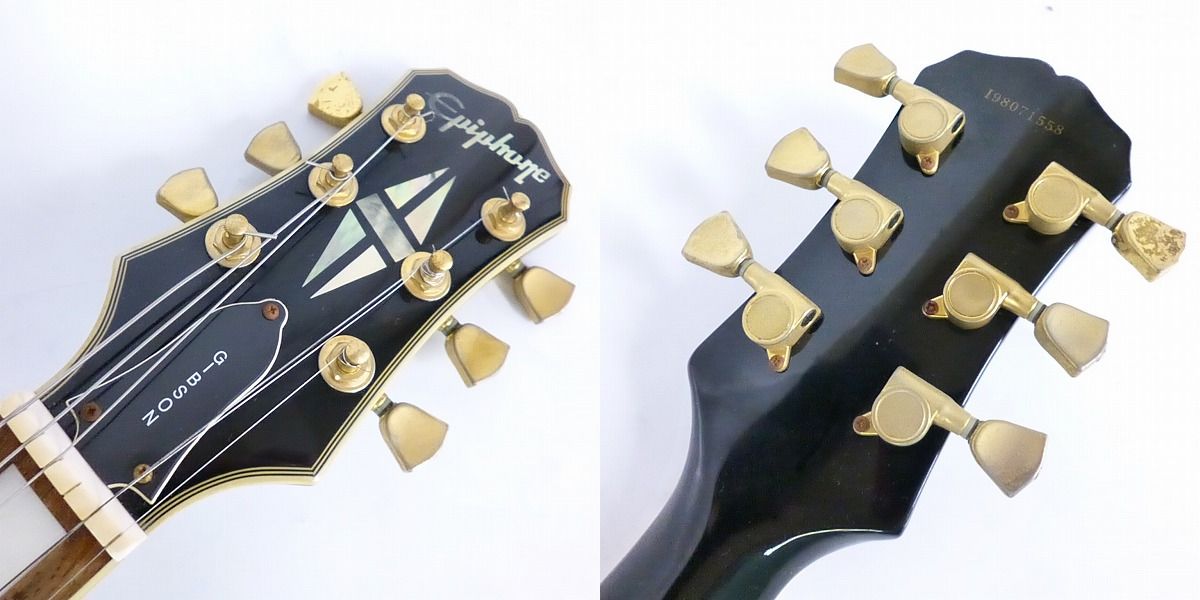 実際に弊社で買取させて頂いた★Epiphone/エピフォン Les Paul Custom レスポールカスタム エレキギターの画像 1枚目