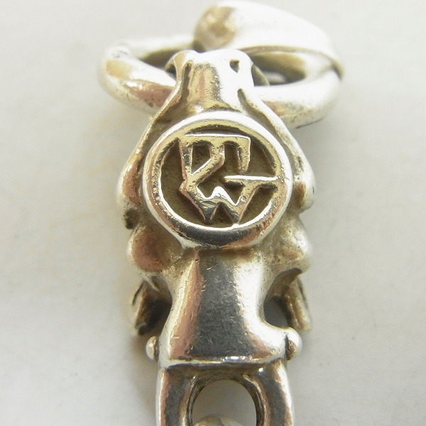 実際に弊社で買取させて頂いたTRAVIS WALKER DOUBLE CROSS/トラヴィスワーカー ダブルクロス ダブルクロスリングガーゴイル＆ダガーペンダント PDS024の画像 3枚目