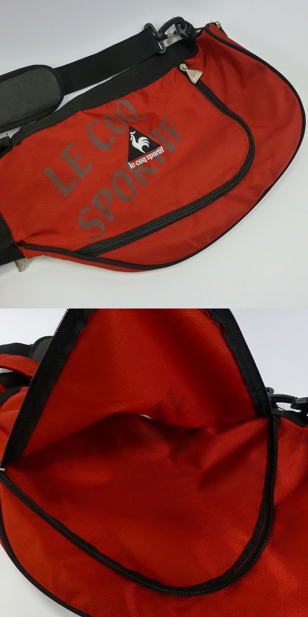 実際に弊社で買取させて頂いたle coq sportif/ルコック クラブケース QQ5020 47インチ対応 レッドの画像 5枚目