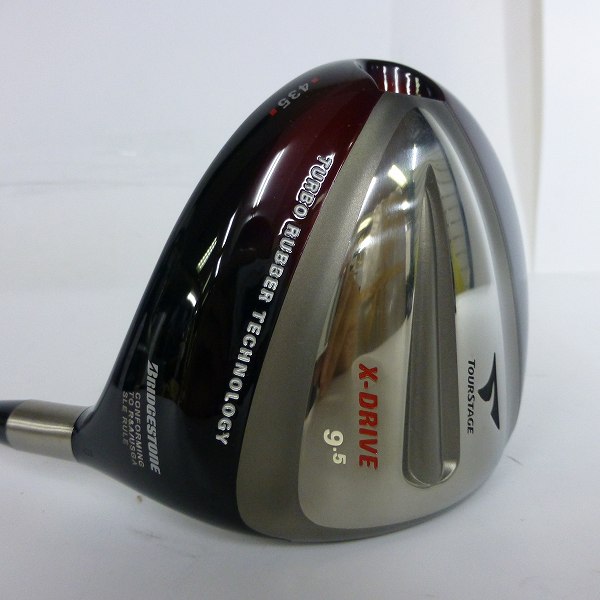 実際に弊社で買取させて頂いた★BRIDGESTONE/ブリヂストン ドライバー TOURSTAGE X-DRIVE 435 1W/9.5° CRAZY BLACK 50 7.4(S相当)フレックスの画像 3枚目