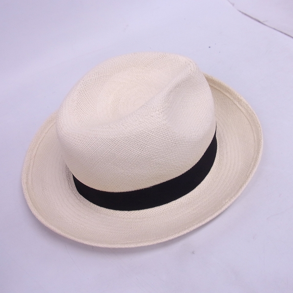 実際に弊社で買取させて頂いた【未使用】CRIMIE/クライミー PANAMA HAT/パナマハット "DANIEL" Ｓの画像 2枚目