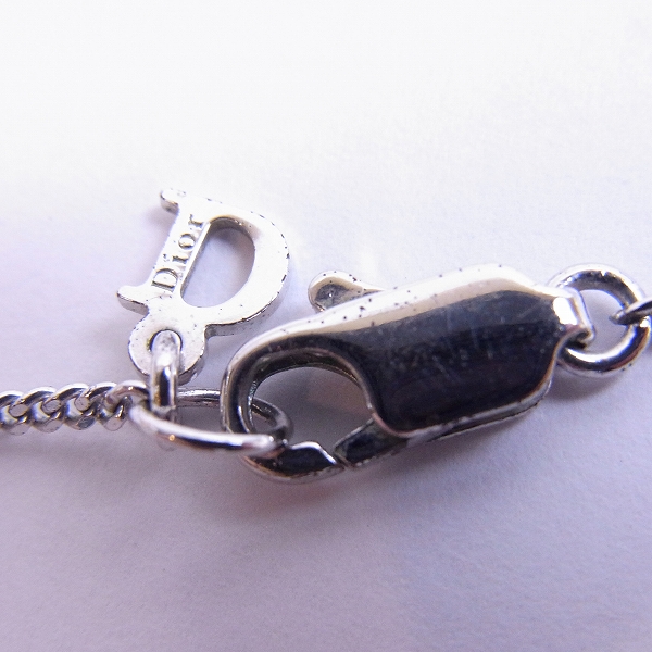 実際に弊社で買取させて頂いたChristian Dior/クリスチャンディオール 立体 ロゴデザインスターネックレスの画像 3枚目