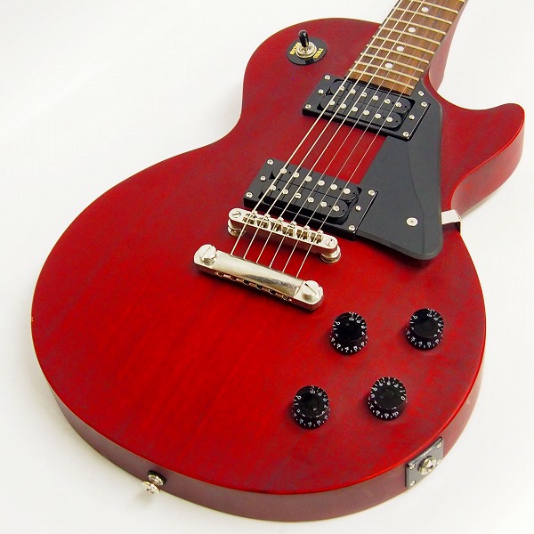 実際に弊社で買取させて頂いた★【改造品/型番不明】Epiphone/エピフォン Les Paul Studio/レスポール スタジオ モデル エレキギターの画像 3枚目