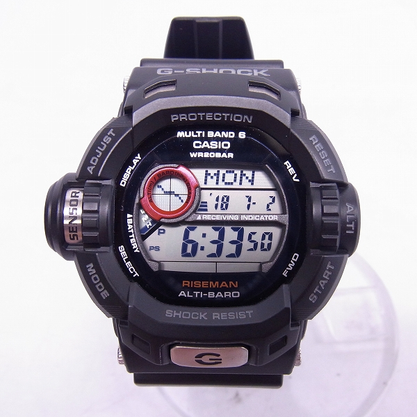 G-SHOCK/Gショック RISEMAN/ライズマン 電波ソーラー GW-9200J-1JFの買取実績 - ブランド買取専門店リアクロ