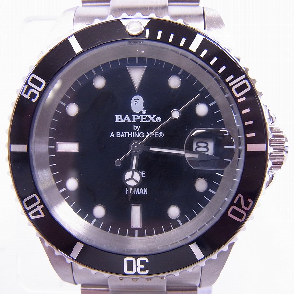 A BATHING APE/エイプ TYPE16 BAPEX/ 時計 サルマリーナ 自動巻き