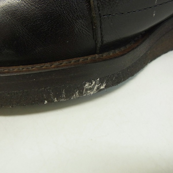 実際に弊社で買取させて頂いたMIHARA YASUHIRO/ミハラヤスヒロ レースアップ レザーブーツ /25.5の画像 7枚目