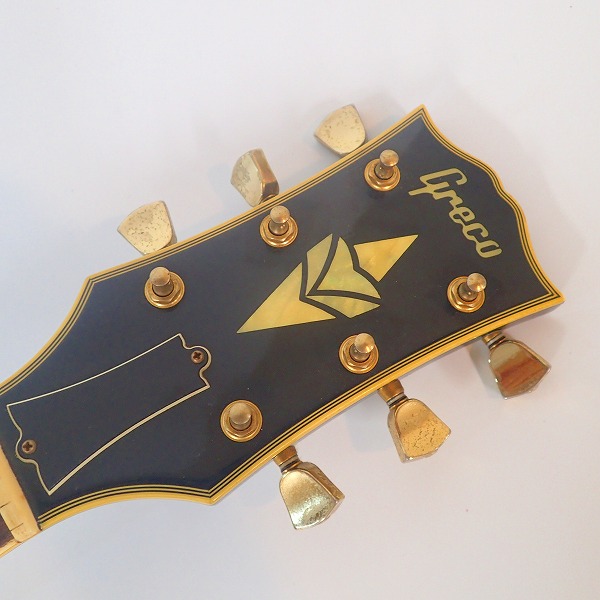 実際に弊社で買取させて頂いた★【難有り】Greco/グレコ EG-600 レスポールタイプ ケース付の画像 1枚目