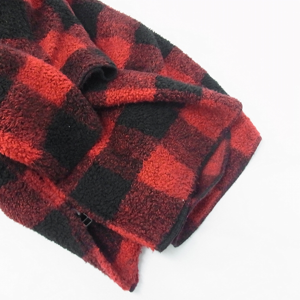 実際に弊社で買取させて頂いたRoen/ロエン HIROMU TAKAHARA 16AW LONG CHECK PK -02RED-/パーカー/Lの画像 6枚目