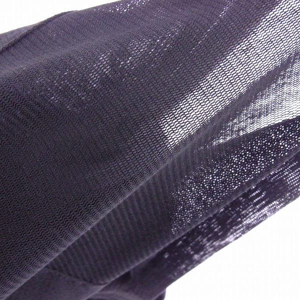 実際に弊社で買取させて頂いた【未使用】kiryuyrik/キリュウキリュウ インナー付きショートカーゴパンツ ブラック Lの画像 7枚目