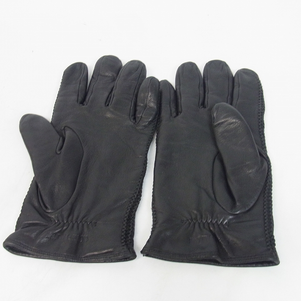 実際に弊社で買取させて頂いたGIORGIO ARMANI/ジョルジオ アルマーニ レザーグローブ/手袋の画像 2枚目