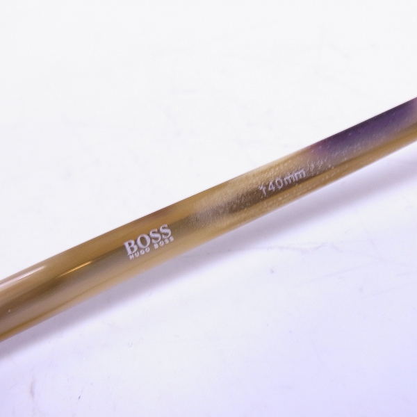 実際に弊社で買取させて頂いたHUGO BOSS/ヒューゴボス メガネフレーム/眼鏡 HB11099Mの画像 4枚目