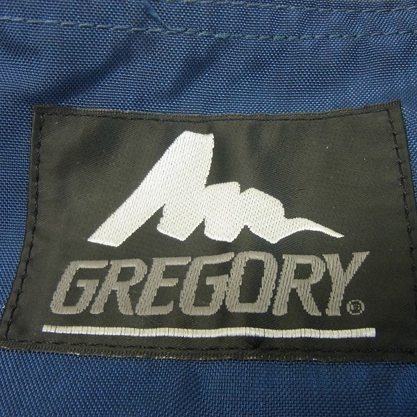 実際に弊社で買取させて頂いたGREGORY/グレゴリー 旧ロゴ ダッフルバッグ/ボストン ネイビー×ホワイトの画像 5枚目