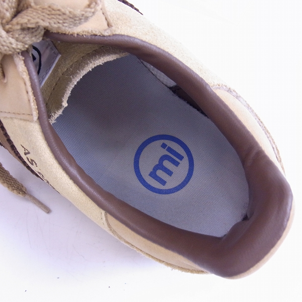 実際に弊社で買取させて頂いたadidas/アディダス AS9000 スエード レザー ローカットスニーカー L38097/26.5の画像 4枚目