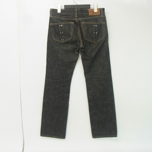 実際に弊社で買取させて頂いたCelt&Cobra/ケルト&コブラ J9-B ボタンフライデニムパンツ W29L32 サルファブラックの画像 1枚目