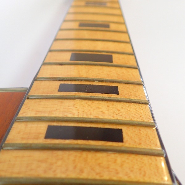 実際に弊社で買取させて頂いた★【難有り/型式不明】Greco/グレコ エレキギター レスポールタイプ ケース付の画像 3枚目