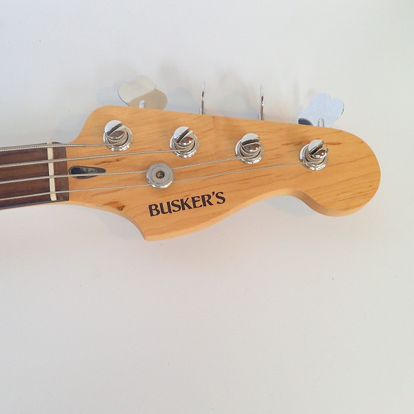 実際に弊社で買取させて頂いた★BUSKER'S/バスカーズ ジャズベースタイプ エレキベース ソフトケース付きの画像 1枚目