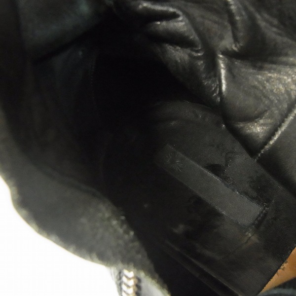 実際に弊社で買取させて頂いたMIHARAYASUHIRO/ミハラヤスヒロ サイドジップ レザーブーツ 27.0の画像 5枚目