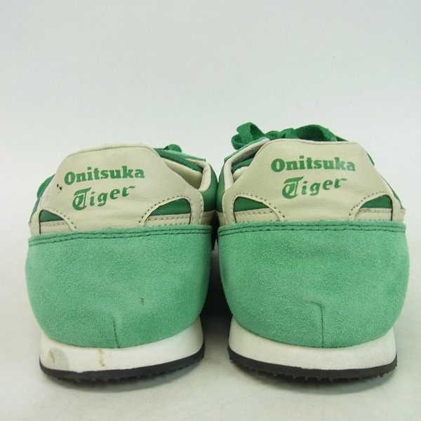 実際に弊社で買取させて頂いたOnitsuka Tiger/オニツカタイガー SERRANO/セラーノ スニーカー TH109L/28 グリーンの画像 1枚目