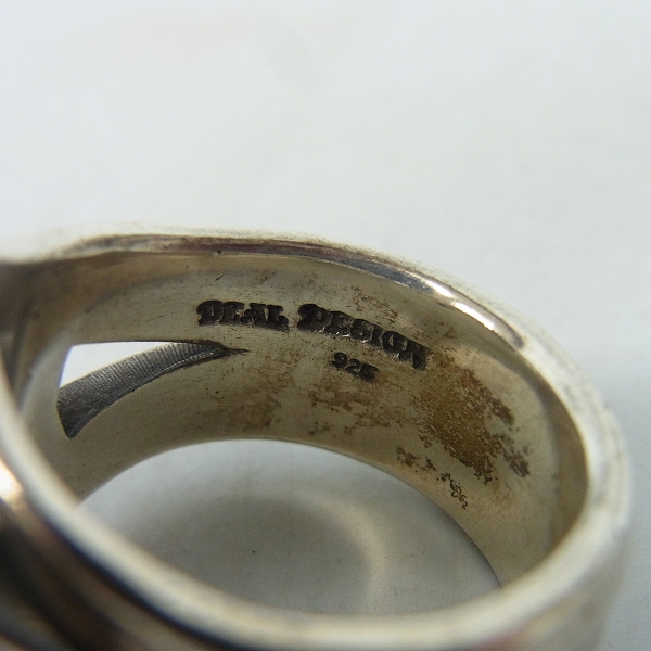 実際に弊社で買取させて頂いたDEAL DESIGN/ディールデザイン ヘックススターリング 18.5号の画像 5枚目