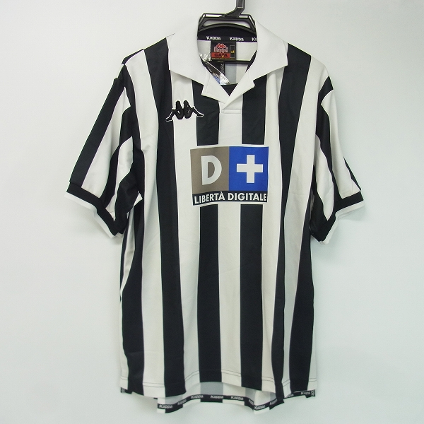 実際に弊社で買取させて頂いた【未使用】Kappa/カッパ JUVENTUS/ユベントス 98-99 ホーム 半袖ユニフォーム L