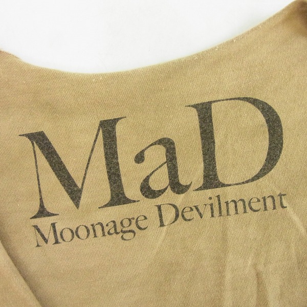 実際に弊社で買取させて頂いたMoonage Devilment/ムーンエイジデビルメント MaD ムラ染めBIG Tシャツ/48の画像 2枚目