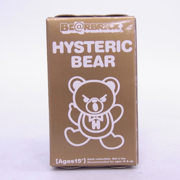 実際に弊社で買取させて頂いた【未開封】BE@RBRICK/ベアブリック HYSTERIC GLAMOUR/ヒステリックグラマー 金/ゴールド 100%