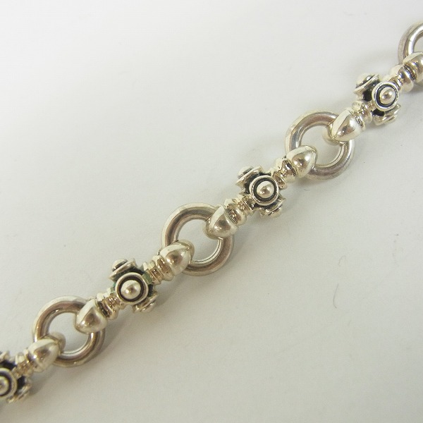 実際に弊社で買取させて頂いたdeaf breed/デフブリード NW-2 デザインリンクネックレスの画像 3枚目