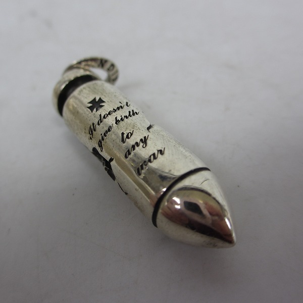 実際に弊社で買取させて頂いたDEAL DESIGN/ディールデザイン リムーブバレット ペンダントトップの画像 4枚目