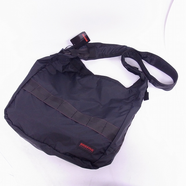 未使用】nonnative×BRIEFING COURIER SHOULDER BLACK ノンネイティブ