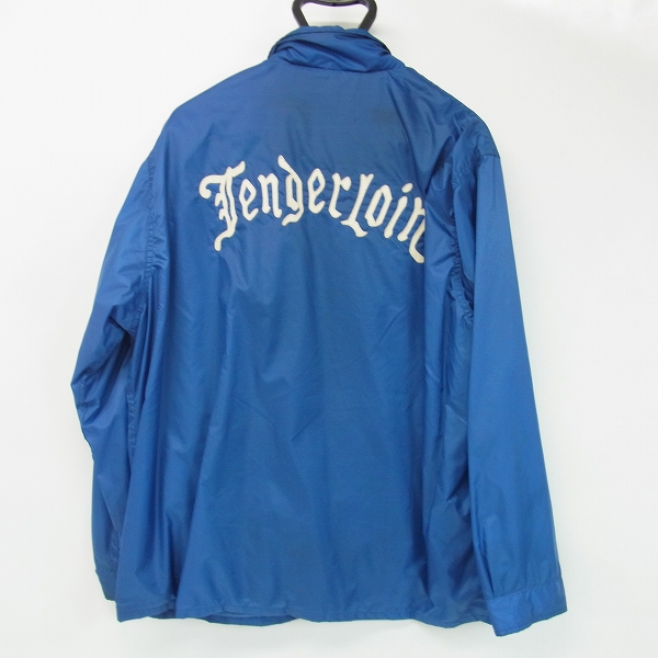 TENDERLOIN/テンダーロイン 16AW T-NYLON COACH JKT/ナイロンコーチジャケット ブルー/Lの買取実績 -  ブランド買取専門店リアクロ