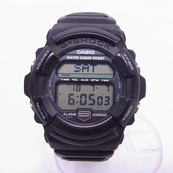 実際に弊社で買取させて頂いたG-SHOCK/Gショック MR-G ブラックチタン クォーツ MRG-1Z-1T