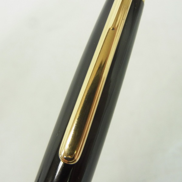 実際に弊社で買取させて頂いたMONTBLANC/モンブラン 144 マイスターシュテュック 万年筆 4810 M 14K 585 LC212638 ブラックの画像 4枚目