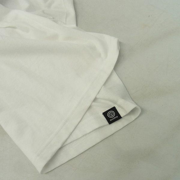 実際に弊社で買取させて頂いた【未使用】drestrip/ドレストリップ × オーバーザストライプス プリントTシャツ ホワイト Sの画像 6枚目
