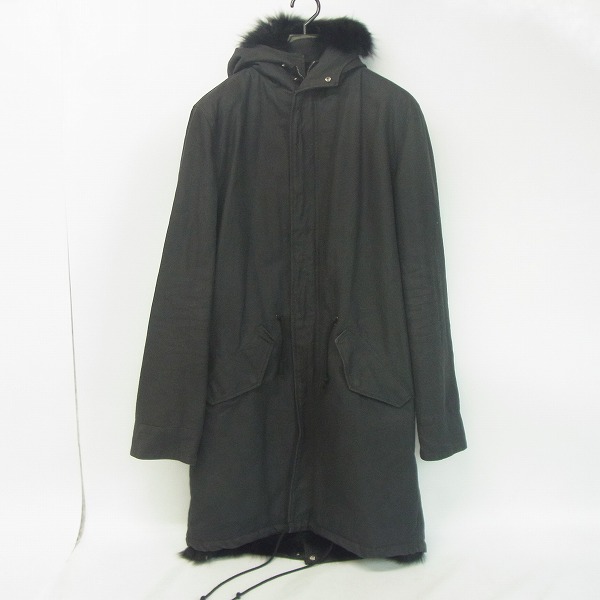 実際に弊社で買取させて頂いたjunhashimoto/ジュンハシモト FUR MODS COAT/フォックスファー モッズコート LET039 FXF01/5