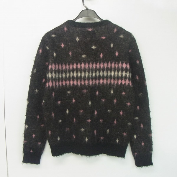 WACKO MARIA/ワコマリア 50'S DIAMOND MOHAIR CREW NECK SWEATER