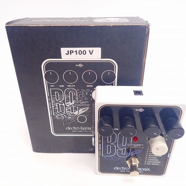 実際に弊社で買取させて頂いた【動作確認済】electro-harmonix/エレクトロハーモニクス B9 Organ Machine 