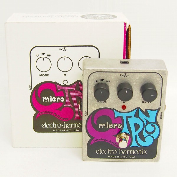 実際に弊社で買取させて頂いた【動作確認済】ELECTRO-HARMONIX/エレクトロハーモニックス Micro Q-Tron エンベロープフィルター エフェクター