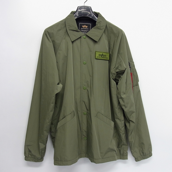 実際に弊社で買取させて頂いたALPHA INDUSTRIES/アルファインダストリーズ コーチジャケット TA1254-8303/2L