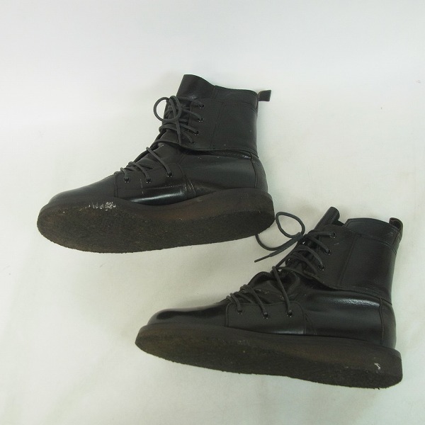 実際に弊社で買取させて頂いたMIHARA YASUHIRO/ミハラヤスヒロ レースアップ レザーブーツ /25.5の画像 3枚目