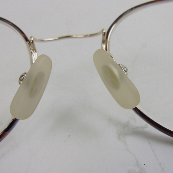 実際に弊社で買取させて頂いたGIORGIO ARMANI/ジョルジオアルマーニ メガネフレーム ボストン型の画像 3枚目