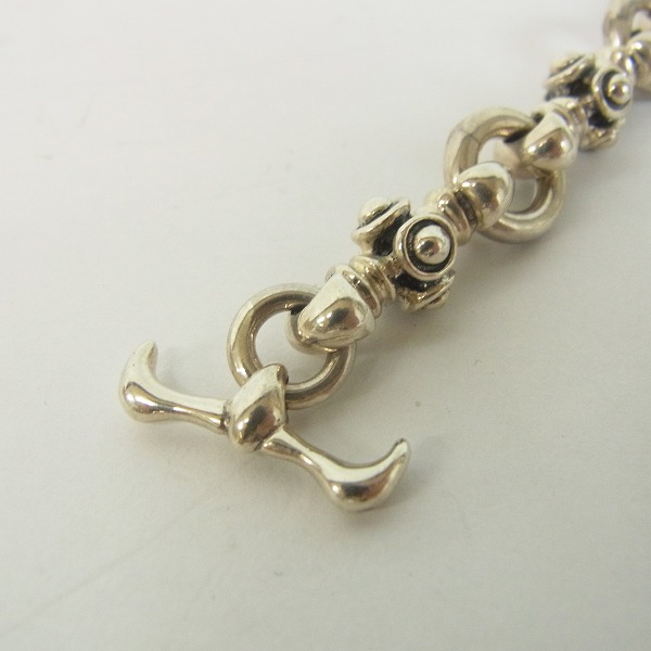 実際に弊社で買取させて頂いたdeaf breed/デフブリード NW-2 デザインリンクネックレスの画像 2枚目