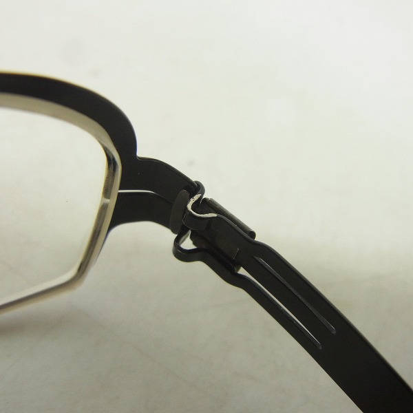 実際に弊社で買取させて頂いたic! berlin/アイシーベルリン igor 眼鏡/メガネフレーム の画像 5枚目