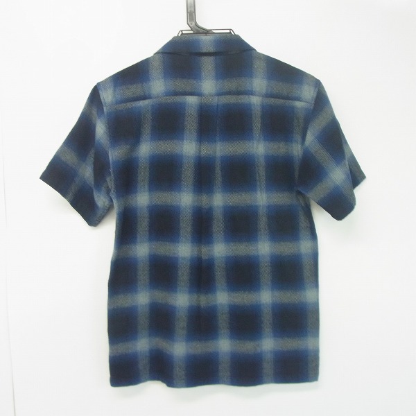 実際に弊社で買取させて頂いたTHE CRIMIE/クライミー オープンカラー 半袖 チェックシャツ/Sの画像 1枚目