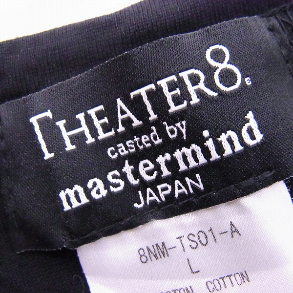実際に弊社で買取させて頂いたTHEATER8×mastermind マドンナヌード  Tシャツ Lの画像 2枚目
