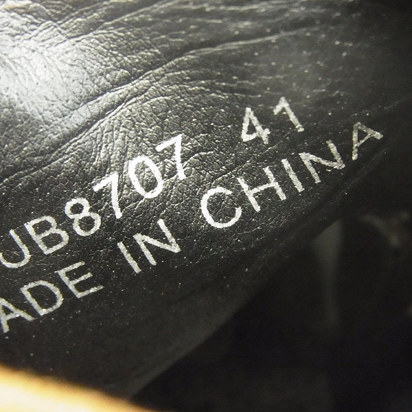 実際に弊社で買取させて頂いたBUFFALO BOBS/バッファローボブズ FRATE/フラテ モンクチャッカブーツ SUB8707/41の画像 5枚目