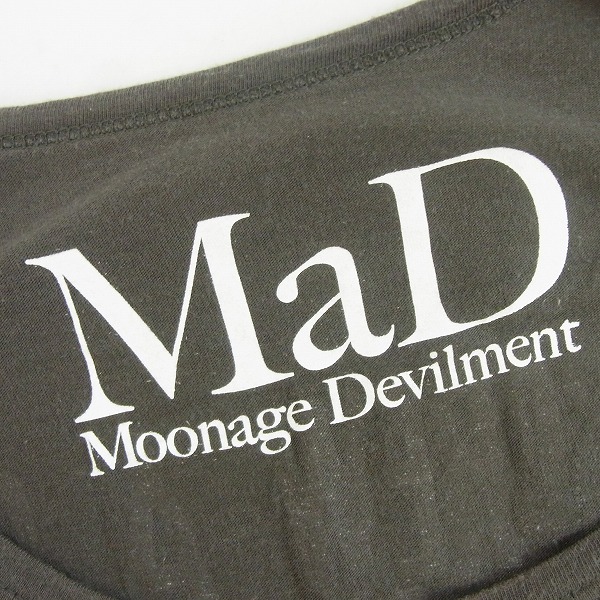 実際に弊社で買取させて頂いたMoonage Devilment/ムーンエイジデビルメント MaD 黒夢/Kuroyume Tシャツ/46の画像 2枚目