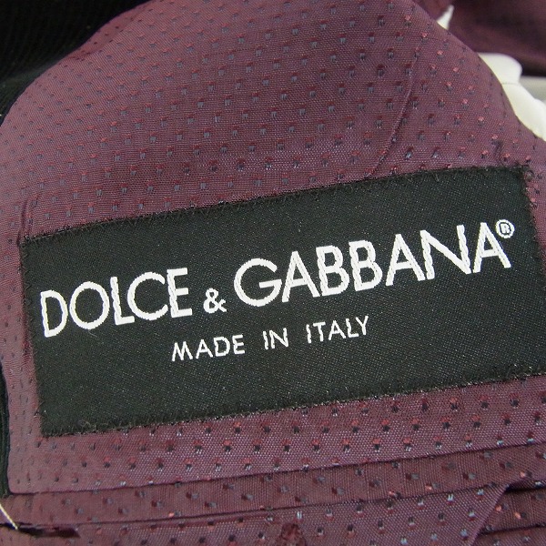 実際に弊社で買取させて頂いたDolce&Gabbana/ドルチェ&ガッバーナ コーデュロイ テーラードジャケット/50の画像 2枚目