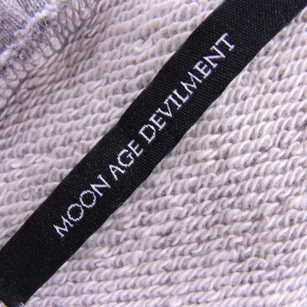 実際に弊社で買取させて頂いたMOON AGE DEVILMENT/ムーンエイジデビルメント ビッグシルエットノースリーブパーカー/46の画像 2枚目