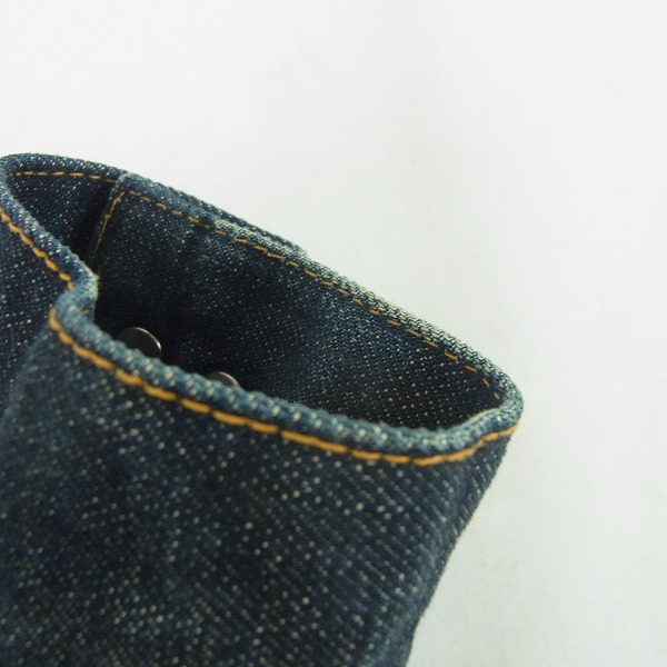 実際に弊社で買取させて頂いたCRIMIE/クライミー デニム ジャケット インディゴ Mの画像 5枚目