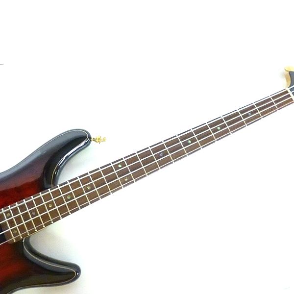 実際に弊社で買取させて頂いた★Sugi/スギ・ギターズ Nigt Breeze ナイトブリーズ NB4C SPL/A-MAHO DRB ダークレッドバースト エレキベースの画像 2枚目